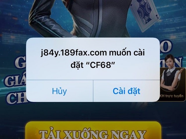 Tải và cài đặt Cf68 trên điện thoại iOS và Android